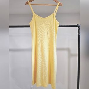 lightweight cotton midi dress